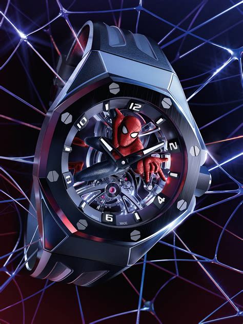 audemars piguet royal oak spider man|Audemars Piguet marvel.